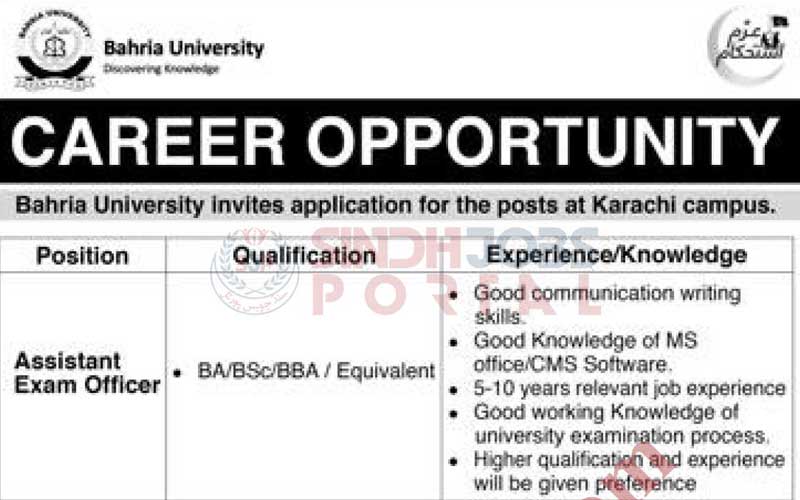 Bahria-University-Jobs-Career