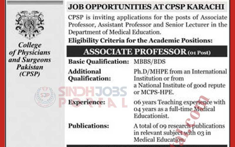 CPSP-Jobs-Karachi