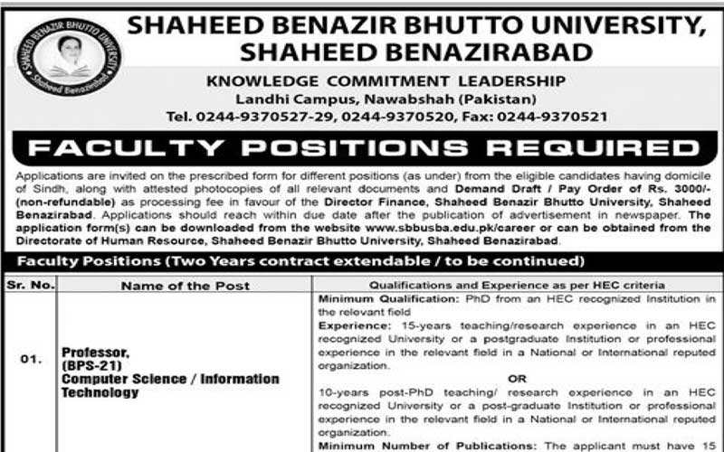 SBBU-Jobs-Professor-Lecturers