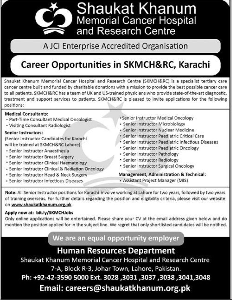 Shaukat-Khanum-jobs