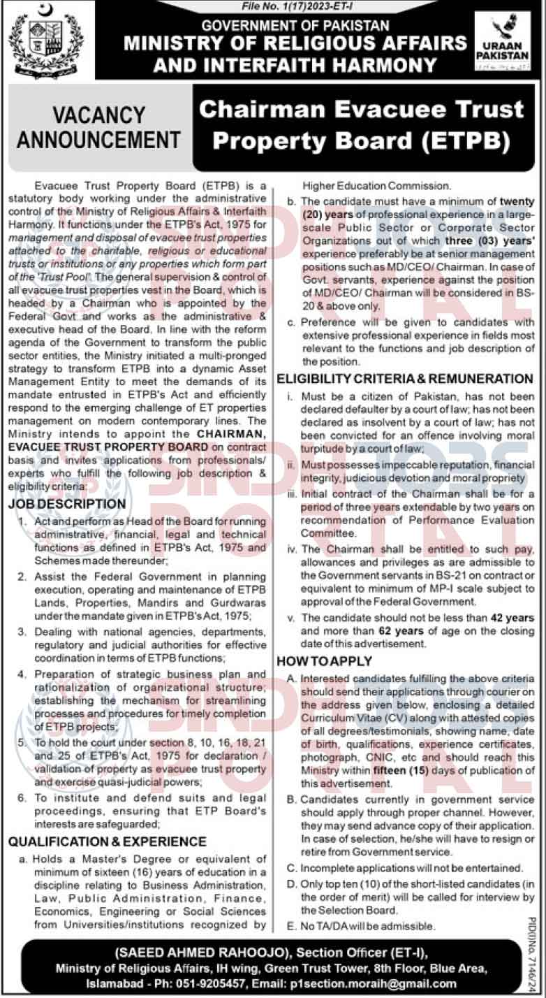 Govt.-of-Pakistan-Job