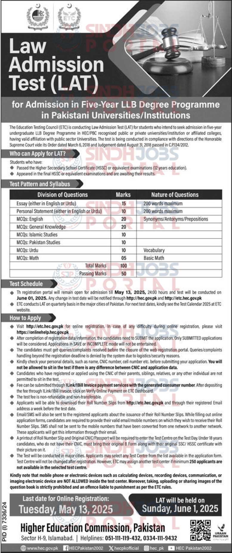 LAT-2025-LAW-Admission-Test
