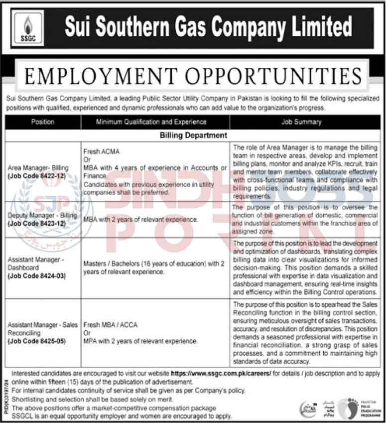 SSGC-Jobs