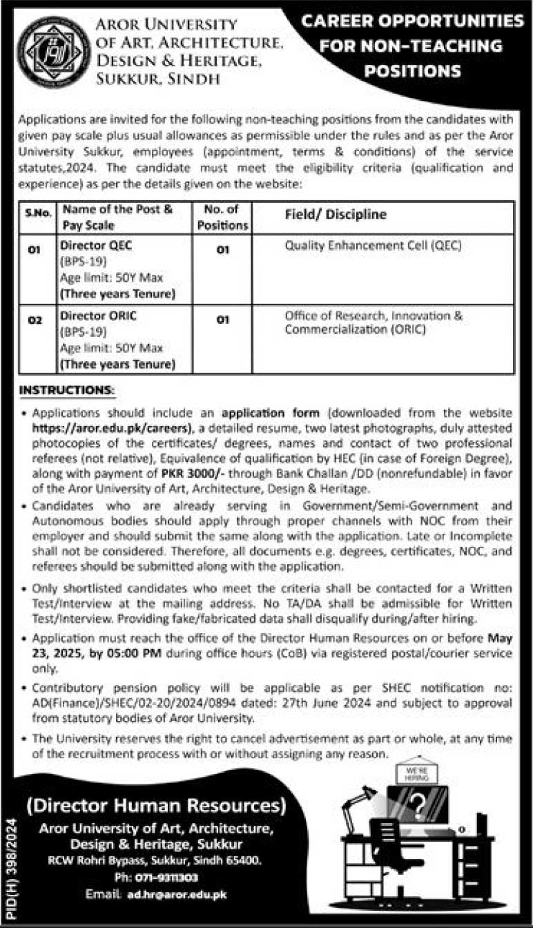 AROR-University-Jobs-2025