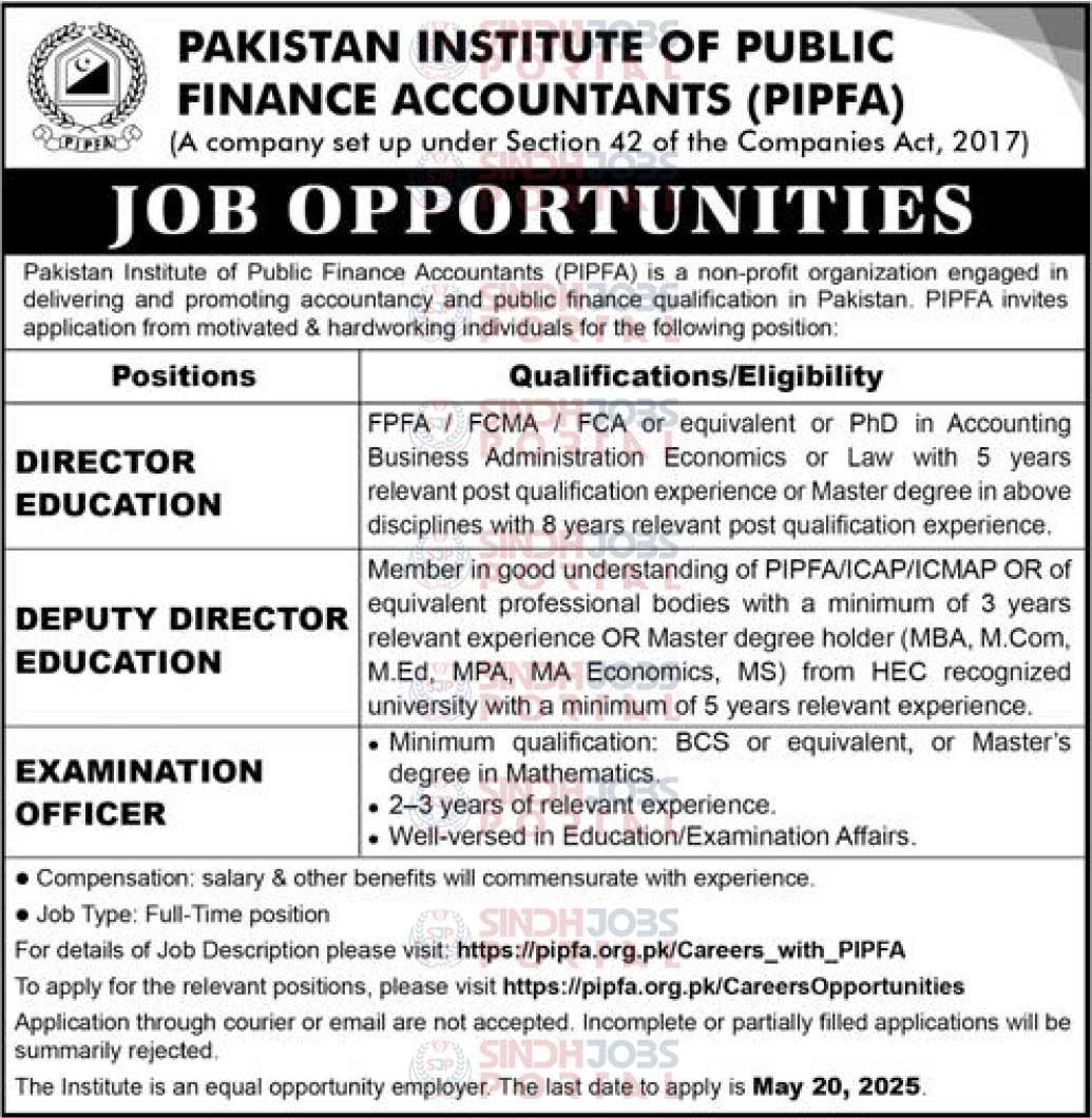 PIPFA-NGO-Jobs-2025