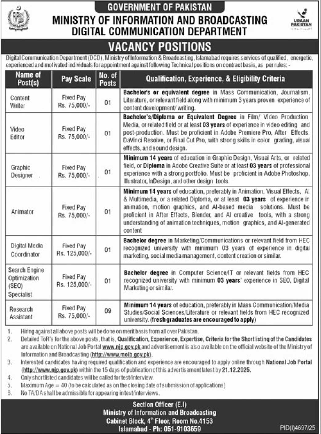 Govt-Of-Pakistan-Jobs
